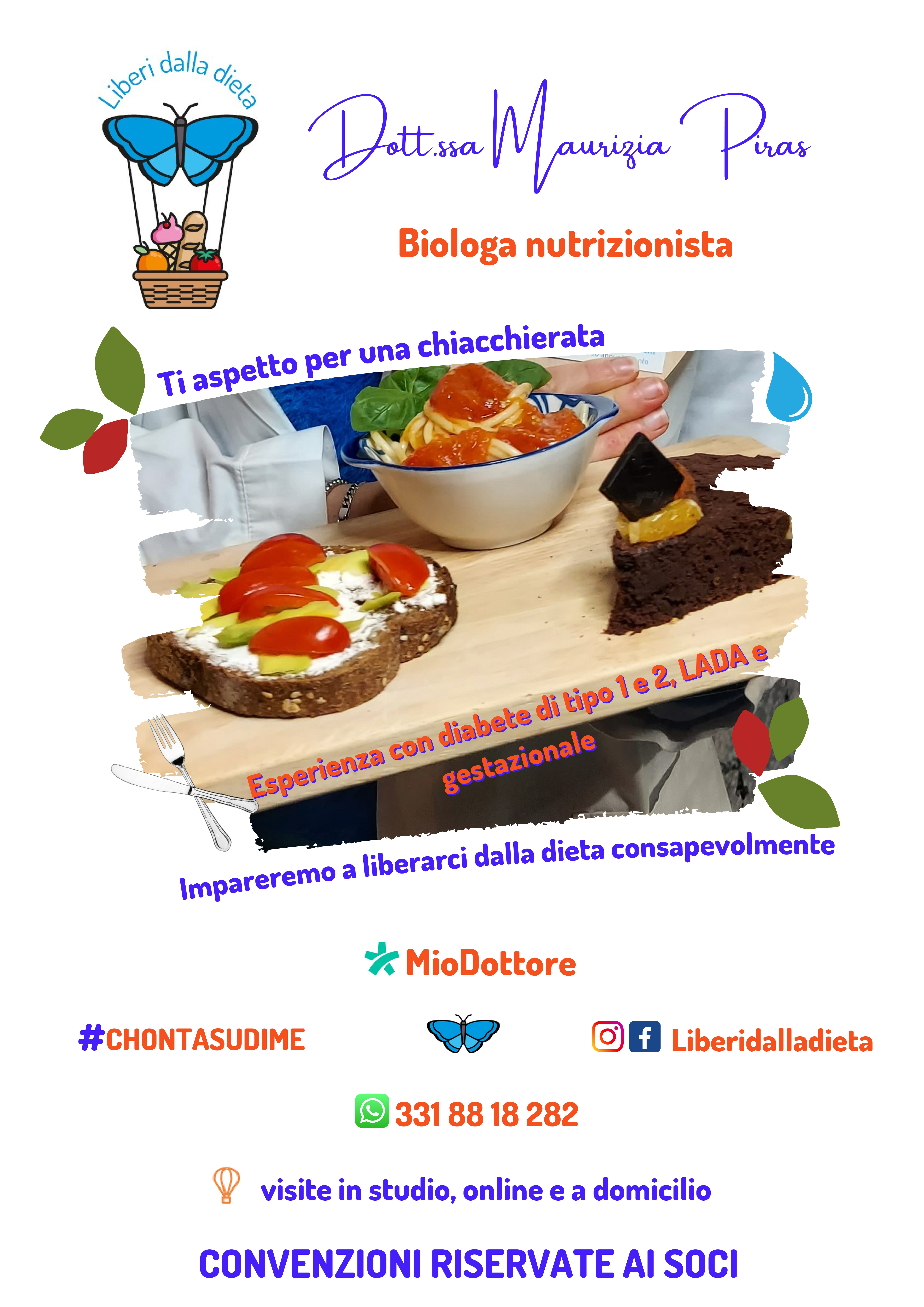 Locandina Dott.ssa Maurizia Piras